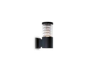 Applique Moderna Tronco Alluminio Nero 1 Luce E27