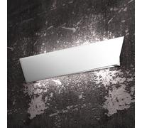 Applique Moderna Twist Metallo Bianco Vetro 6 Luci E27