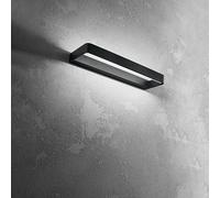 Applique Moderna Vega Nero Led Media