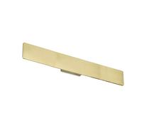 Applique Moderna Zig Zag Metallo Ottone Led 30W 3000K Luce Calda [EEK: A++]