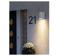 APPLIQUE MODERNO A PARETE PER ESTERNO LAMPADA GIARDINO FARETTO GU10 IP65 ES53