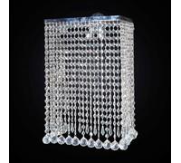 Applique moderno cascata di cristalli 2 luci BGA 3059-a design swarovsky