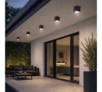 Applique moderno cubo portalampada gu10 faretto da soffitto interno esterno h94
