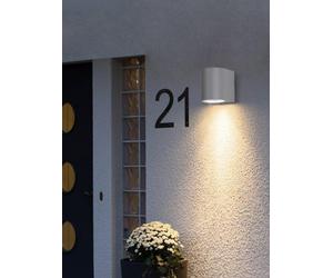 Applique modero a parete per esterno lampada giardino x faretto gu10 ip65