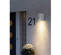 Applique modero a parete per esterno lampada giardino x faretto gu10 ip65