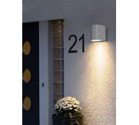 Applique modero a parete per esterno lampada giardino x faretto gu10 ip65