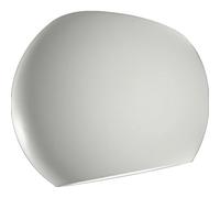 APPLIQUE A PARETE MOSES BIANCA 1 LUCE ATTACCO G9 15,5X11,5X12,5CM IN GESSO VERNICIABILE