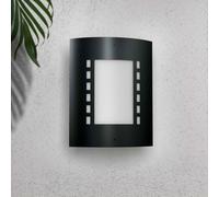 Applique Nera E27 da parete IP54 per esterni - serie METRO