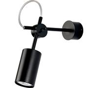 Applique Nera GU10 Lampada Da Parete Moderna Per Corridoio Illuminazione