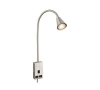 Applique Nordico Justra Metallo Nichel Satinato 1 Luce Gu10 [EEK: A++]