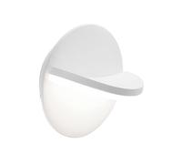 Applique orientabile in alluminio pressofuso ESCORT APP. ORIENTABILE 16W LED 4000K Dimensioni 18x13xh 13 cm Diffusore in termoplastico opalino colore BIANCO BIANCO