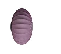 Applique Ovale Made By Hand Knit-Wit Ø76 cm Borgogna