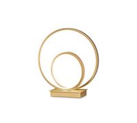 Applique OZ LED 22W Luce Calda 3000K Ottone Dimmerabile Ideal Lux