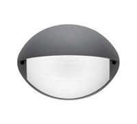 Applique Palpebra Contemporanea Coconut Alluminio Grafite 1 Luce Led 7W 4000K
