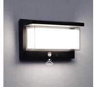Applique Pannello Solare LED 100W Sensore Movimento Lampada Moderna Esterno IP65