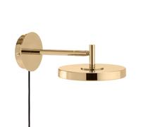 Applique Parete Asteria Corta in Ottone Ottone