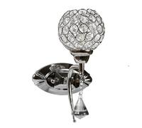 APPLIQUE PARETE MODERNO PARALUME CON CRISTALLI ACRILICO PENDENTE ATTACCO G9 E19