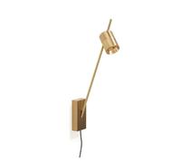 Applique Parete Trizo 21 Aude-Wall L A Nido D'ape con Cavo in Ottone