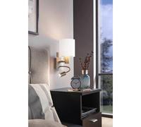 Eglo PASTERI Lampada da Parete 43.5 W, Nichel Opaco
