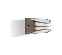 Applique Per Esterni Ed Interni In Alluminio Marrone Led 10W 700 Lm 3000K Bra