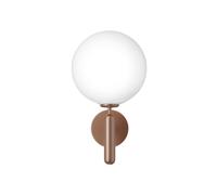 Applique Per Esterni Nuura Miira Bronzo Scuro e Opale