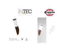 APPLIQUE PER ESTERNO ATTACCO E27 PER LAMPADA LED - INTEC TOKYO AP BRO IP44 ITA