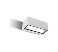 Applique Per Esterno Ed Interno In Alluminio Bianco Led 12 W 360 Lm 3000K