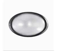 Applique per esterno giardino in vetro e alluminio moderna MIKE BIG Ideal Lux