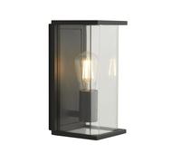 Applique Piccadilly Alluminio Grigio Policarbonato Trasparente 1 Luce E27