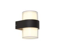 Searchlight Applique LED esterni Pittsburgh up/downlight tonda Searchlight