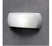 Applique plafoniera e27 Lampada Parete soffitto bianca opale luce Facciate [EEK: A]