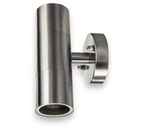 Applique plafoniera in acciaio illuminazione esterna con diametro 6x11x18 cm