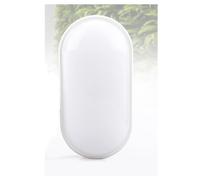 APPLIQUE PLAFONIERA LED LAMPADA OVALE TARTARUGA ESTERNO INTERNO A PARETE 15W