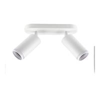 Applique plafoniera orientabile da soffitto o parete 2 diffusori diffusore GU10 [EEK: A]