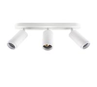 Applique plafoniera orientabile da soffitto o parete 3 diffusori diffusore GU10 [EEK: A]
