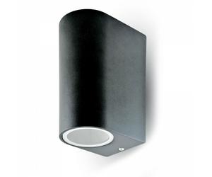 Applique portafaretto per esterno 2xGU10 tondo 2 vie IP44 - V-Tac 7509