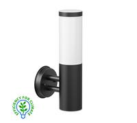 Applique PORU per esterni nero rotondo incl. lampada E27 i efficienza