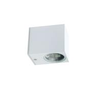Applique Quadrata Monodirezionale IP65 - GU10 Bianco