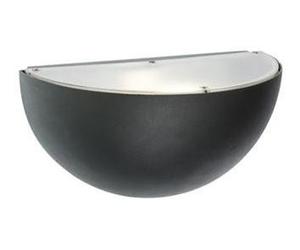 Applique quarto di sfera umbe grigio per arredo esterno giardino 490/16 sovil