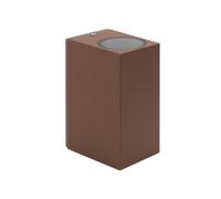 Applique Rettangolare Bidirezionale IP65 - GU10 Corten