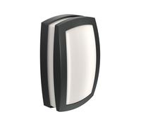 Applique Rettangolare Nera E27 da Parete e Soffitto IP54