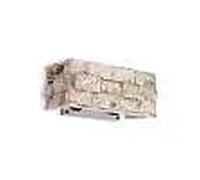 Applique Rustica-Country Carrara Alabastro 2 Luci G9 3W 3000K Luce Calda