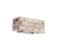 Applique Rustica-Country Carrara Alabastro 2 Luci G9 3W 3000K Luce Calda [EEK: A++]