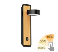 Applique RUTI nero incl. GX53 LED bianco caldo 3 livelli dimmerabile 6.194W [EEK: F]