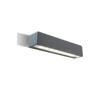 Applique Segnapasso Per Esterno In Alluminio Grigio Led 9 W 600 Lm 3000K Unit