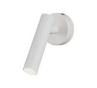 V-TAC VT-412-M Faretto LED Orientabile applique comodino da parete luce lettura colore bianco 4000K tipo lampada hotel - sku 10293