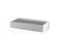 Lampada da parete solare a led Alpha Elettronica Bricketto 6W 4000K IP65 -JO462B
