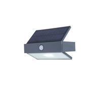 Applique solare Lutec Arrow con sensore Antracite