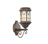 Applique Solare retrò in Stile Amen per Esterni, dal Tramonto al Tramonto con 3 modalità di Illuminazione, Lanterna Solare Decorativa a LED con Montaggio a Parete per Patio, verand