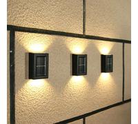 Applique Solari Da Giardino, 4 Pezzi Led Appliques Solari Su E Giù per Illuminaz